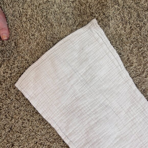 LOTUS AND LUNA Cream Wide Leg Cotton Pants In Women's Size S/M - Picture 5 of 9